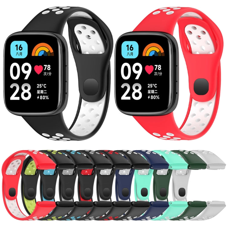 Two Color Silicone Watch Band, For Redmi Watch 3 Lite / Watch 3 Active