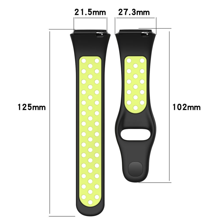 Two Color Silicone Watch Band, For Redmi Watch 3 Lite / Watch 3 Active
