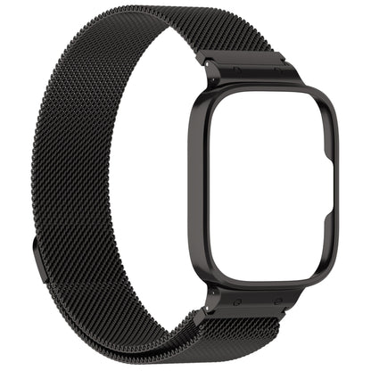 2 in 1 Milan Metal Watch Band with Watch Frame, For Redmi Watch 3 Lite / Watch 3 Active