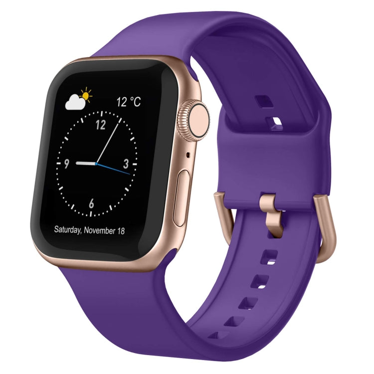 Pin Buckle Silicone Watch Band, For Apple Watch Series 2 42mm
