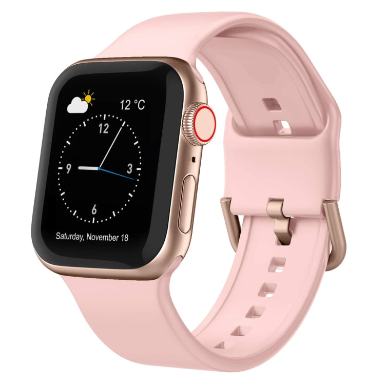 Pin Buckle Silicone Watch Band, For Apple Watch Series 2 38mm