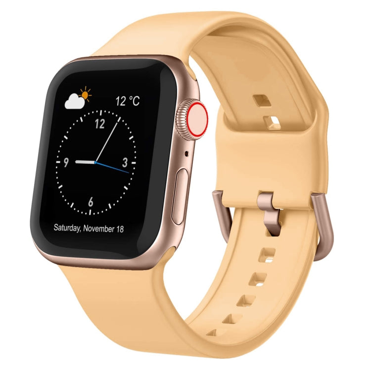 Pin Buckle Silicone Watch Band, For Apple Watch Series 2 38mm