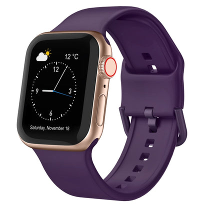 Pin Buckle Silicone Watch Band, For Apple Watch Series 2 38mm