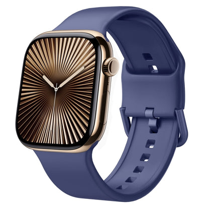 Pin Buckle Silicone Watch Band, For Apple Watch Series 10 46mm