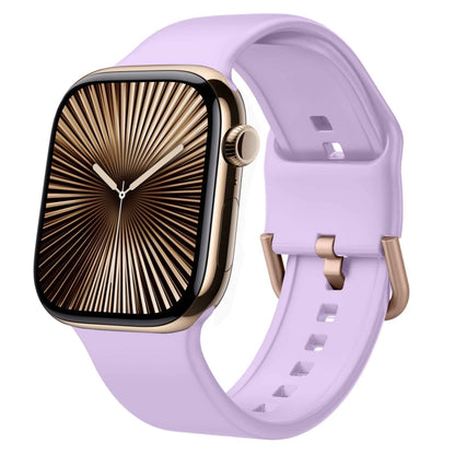 Pin Buckle Silicone Watch Band, For Apple Watch Series 10 46mm