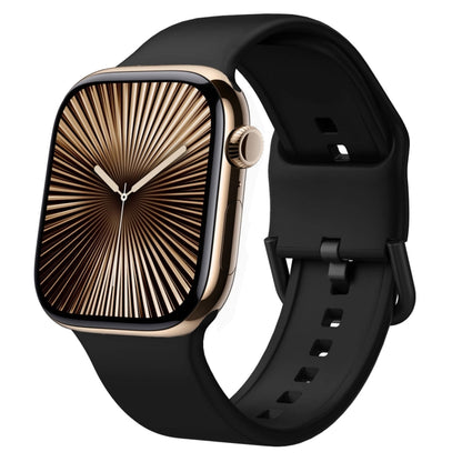 Pin Buckle Silicone Watch Band, For Apple Watch Series 10 42mm