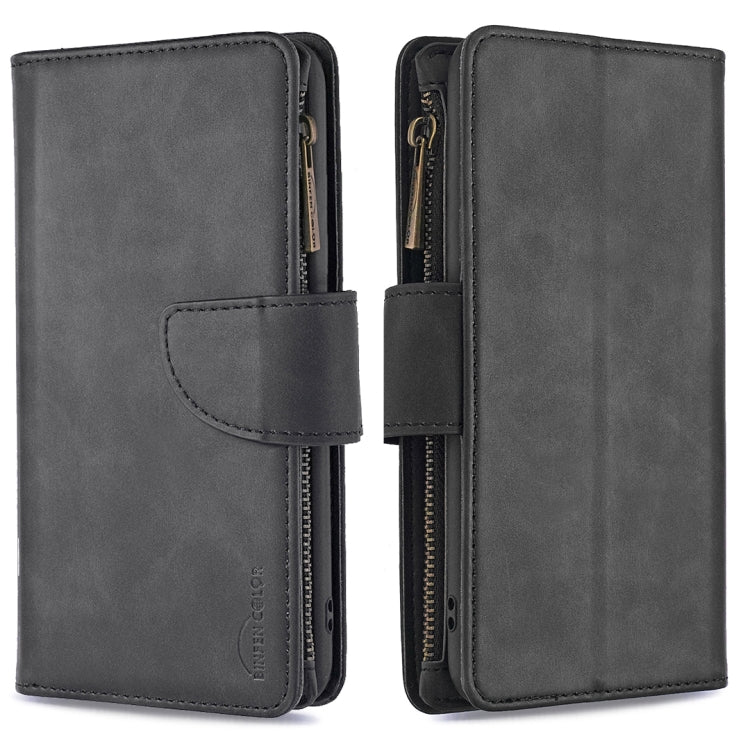 Skin Feel Detachable Magnetic Zipper Horizontal Flip PU Leather Case with Multi-Card Slots & Holder & Wallet & Photo Frame & Lanyard, For Samsung Galaxy A01, For Samsung Galaxy A10 / M10, For Samsung Galaxy A20 / A30, For Samsung Galaxy A21            ...