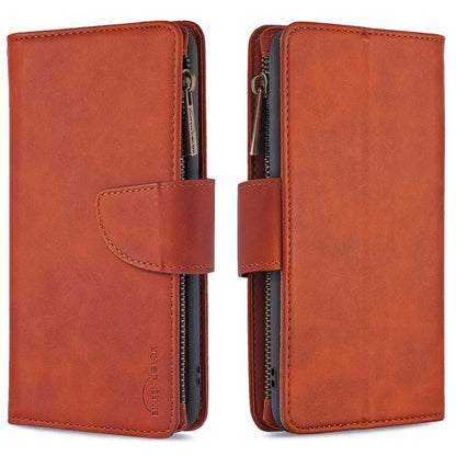 Skin Feel Detachable Magnetic Zipper Horizontal Flip PU Leather Case with Multi-Card Slots & Holder & Wallet & Photo Frame & Lanyard, For Samsung Galaxy A70, For Samsung Galaxy A71, For Samsung Galaxy A51
