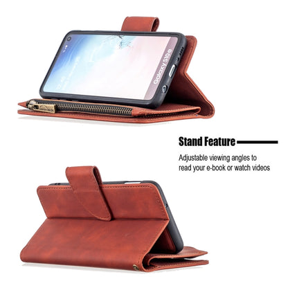 Skin Feel Detachable Magnetic Zipper Horizontal Flip PU Leather Case with Multi-Card Slots & Holder & Wallet & Photo Frame & Lanyard, For Samsung Galaxy A81, For Samsung Galaxy A91, For Samsung Galaxy Note10+, For Samsung Galaxy Note10                 ...