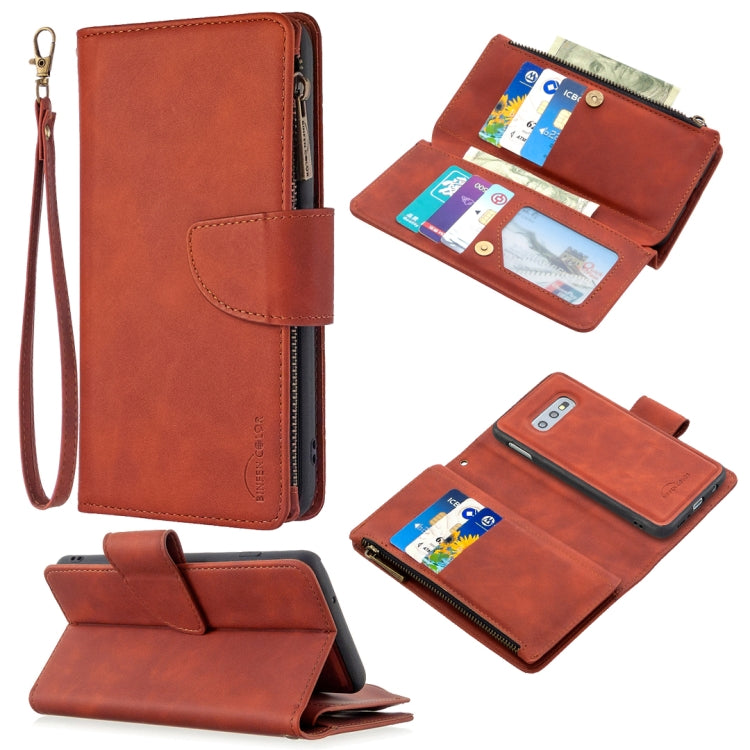Skin Feel Detachable Magnetic Zipper Horizontal Flip PU Leather Case with Multi-Card Slots & Holder & Wallet & Photo Frame & Lanyard, For Samsung Galaxy A81, For Samsung Galaxy A91, For Samsung Galaxy Note10+, For Samsung Galaxy Note10                 ...