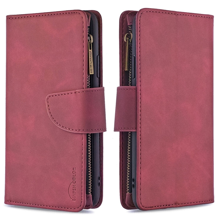 Skin Feel Detachable Magnetic Zipper Horizontal Flip PU Leather Case with Multi-Card Slots & Holder & Wallet & Photo Frame & Lanyard, For Samsung Galaxy A81, For Samsung Galaxy A91, For Samsung Galaxy Note10+, For Samsung Galaxy Note10                 ...
