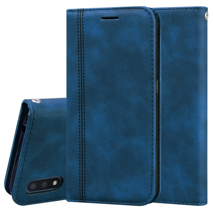 Frosted Business Magnetic Horizontal Flip PU Leather Case with Holder & Card Slot & Lanyard, For Samsung Galaxy A01, For Samsung Galaxy A7 (2018), For Samsung Galaxy A10, For Samsung Galaxy A10s, For Samsung Galaxy A11, For Samsung Galaxy A20s         ...