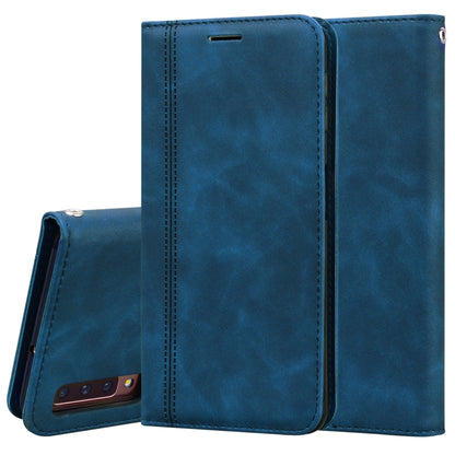 Frosted Business Magnetic Horizontal Flip PU Leather Case with Holder & Card Slot & Lanyard, For Samsung Galaxy A01, For Samsung Galaxy A7 (2018), For Samsung Galaxy A10, For Samsung Galaxy A10s, For Samsung Galaxy A11, For Samsung Galaxy A20s         ...