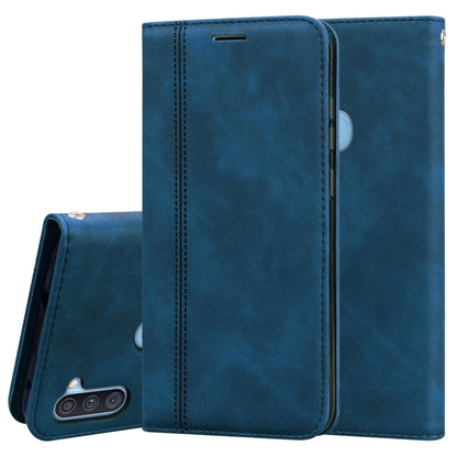 Frosted Business Magnetic Horizontal Flip PU Leather Case with Holder & Card Slot & Lanyard, For Samsung Galaxy A01, For Samsung Galaxy A7 (2018), For Samsung Galaxy A10, For Samsung Galaxy A10s, For Samsung Galaxy A11, For Samsung Galaxy A20s         ...