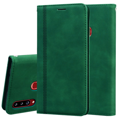 Frosted Business Magnetic Horizontal Flip PU Leather Case with Holder & Card Slot & Lanyard, For Samsung Galaxy A01, For Samsung Galaxy A7 (2018), For Samsung Galaxy A10, For Samsung Galaxy A10s, For Samsung Galaxy A11, For Samsung Galaxy A20s         ...