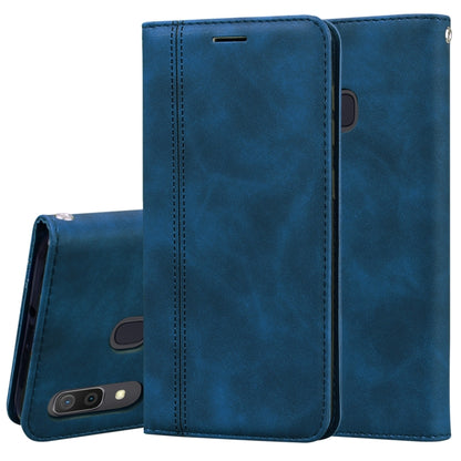Frosted Business Magnetic Horizontal Flip PU Leather Case with Holder & Card Slot & Lanyard, For Samsung Galaxy A01, For Samsung Galaxy A7 (2018), For Samsung Galaxy A10, For Samsung Galaxy A10s, For Samsung Galaxy A11, For Samsung Galaxy A20s         ...