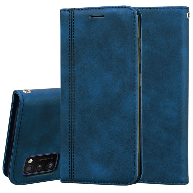 Frosted Business Magnetic Horizontal Flip PU Leather Case with Holder & Card Slot & Lanyard, For Samsung Galaxy A01, For Samsung Galaxy A7 (2018), For Samsung Galaxy A10, For Samsung Galaxy A10s, For Samsung Galaxy A11, For Samsung Galaxy A20s         ...