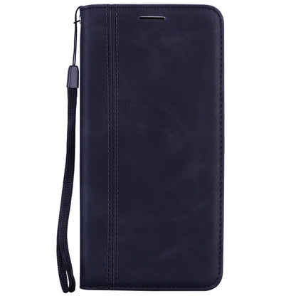Frosted Business Magnetic Horizontal Flip PU Leather Case with Holder & Card Slot & Lanyard, For Samsung Galaxy A50, For Samsung Galaxy A51, For Samsung Galaxy A70, For Samsung Galaxy A71