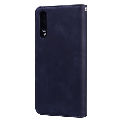 Frosted Business Magnetic Horizontal Flip PU Leather Case with Holder & Card Slot & Lanyard, For Samsung Galaxy A50, For Samsung Galaxy A51, For Samsung Galaxy A70, For Samsung Galaxy A71