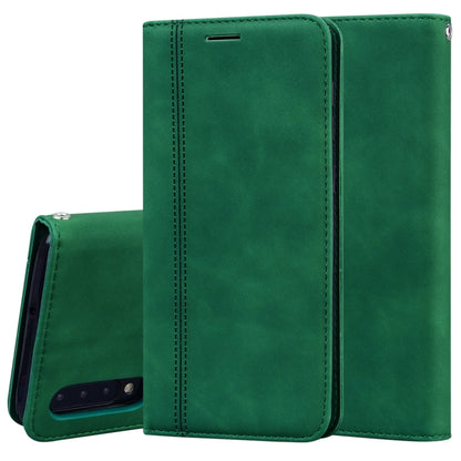 Frosted Business Magnetic Horizontal Flip PU Leather Case with Holder & Card Slot & Lanyard, For Samsung Galaxy A50, For Samsung Galaxy A51, For Samsung Galaxy A70, For Samsung Galaxy A71