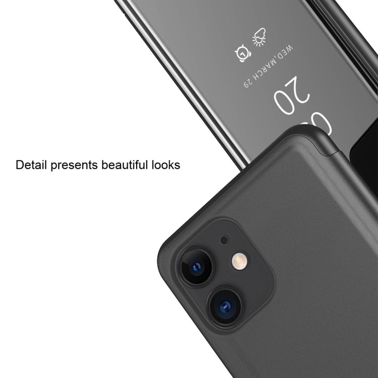 Plated Mirror Horizontal Flip Leather Case with Holder, For iPhone 12 Pro Max, For iPhone 12 / 12 Pro, For iPhone 12 / 12 Pro 6.1 inch, For iPhone 12 mini, For Samsung Galaxy Note20 Ultra, For Galaxy Note20 Ultra