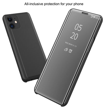 Plated Mirror Horizontal Flip Leather Case with Holder, For iPhone 12 Pro Max, For iPhone 12 / 12 Pro, For iPhone 12 / 12 Pro 6.1 inch, For iPhone 12 mini, For Samsung Galaxy Note20 Ultra, For Galaxy Note20 Ultra