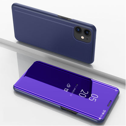 Plated Mirror Horizontal Flip Leather Case with Holder, For iPhone 12 Pro Max, For iPhone 12 / 12 Pro, For iPhone 12 / 12 Pro 6.1 inch, For iPhone 12 mini, For Samsung Galaxy Note20 Ultra, For Galaxy Note20 Ultra