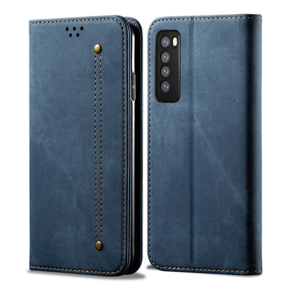 Denim Texture Casual Style Horizontal Flip Leather Case with Holder & Card Slots & Wallet, For Huawei Nova 7, For Huawei Nova 7 Pro, For Huawei Nova 7 SE / P40 Lite 5G, For Vivo Y50, For Huawei Honor X10 5G, For Xiaomi Redmi Note 9                     ...