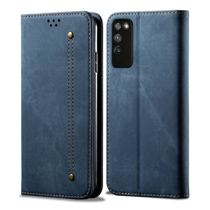 Denim Texture Casual Style Horizontal Flip Leather Case with Holder & Card Slots & Wallet, For Huawei Nova 7, For Huawei Nova 7 Pro, For Huawei Nova 7 SE / P40 Lite 5G, For Vivo Y50, For Huawei Honor X10 5G, For Xiaomi Redmi Note 9                     ...