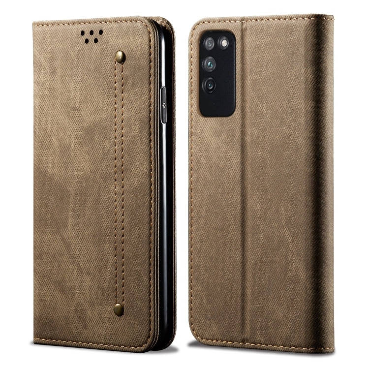 Denim Texture Casual Style Horizontal Flip Leather Case with Holder & Card Slots & Wallet, For Huawei Nova 7, For Huawei Nova 7 Pro, For Huawei Nova 7 SE / P40 Lite 5G, For Vivo Y50, For Huawei Honor X10 5G, For Xiaomi Redmi Note 9                     ...