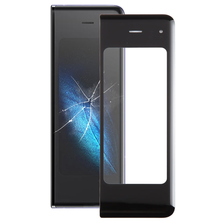 LCD Secondary Screen Outer Glass Lens with OCA Optically Clear Adhesive, For Galaxy Z Fold7 SM-F966B, For Samsung Galaxy Z Fold6 SM-F956B, For Samsung Galaxy Z Fold5 SM-F946B, For Samsung Galaxy Z Fold4 SM-F936B/W23                                     ...