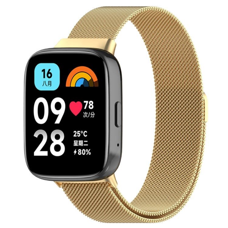 Milan Metal Watch Band, For Redmi Watch 3 Lite / Watch 3 Active