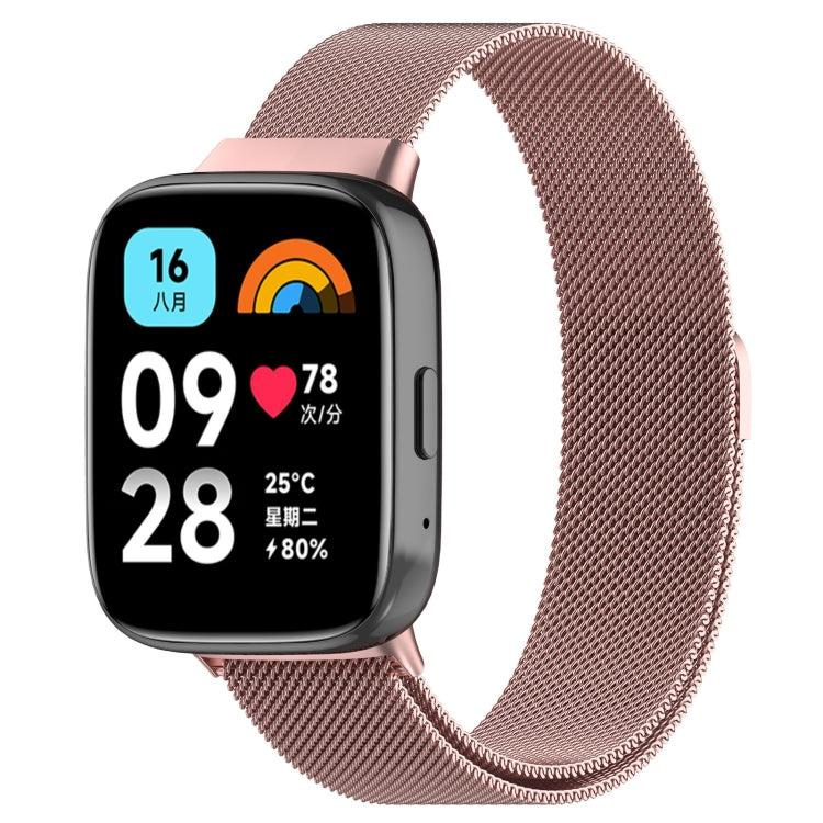Milan Metal Watch Band, For Redmi Watch 3 Lite / Watch 3 Active