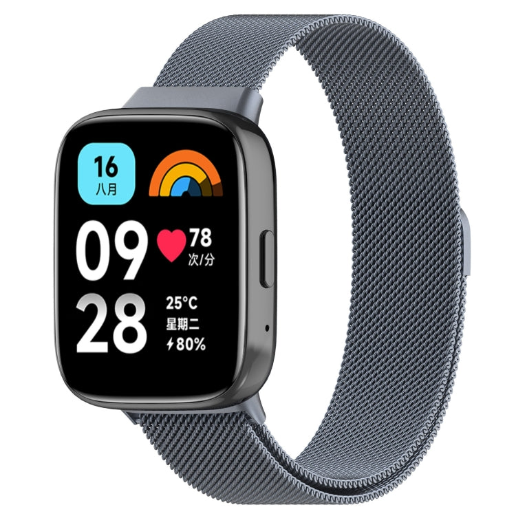 Milan Metal Watch Band, For Redmi Watch 3 Lite / Watch 3 Active