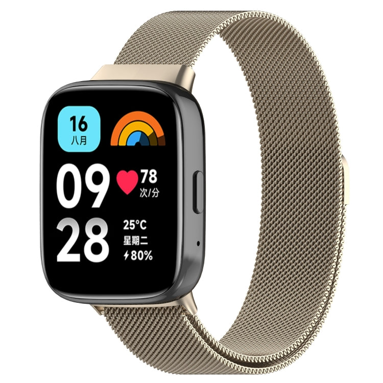 Milan Metal Watch Band, For Redmi Watch 3 Lite / Watch 3 Active