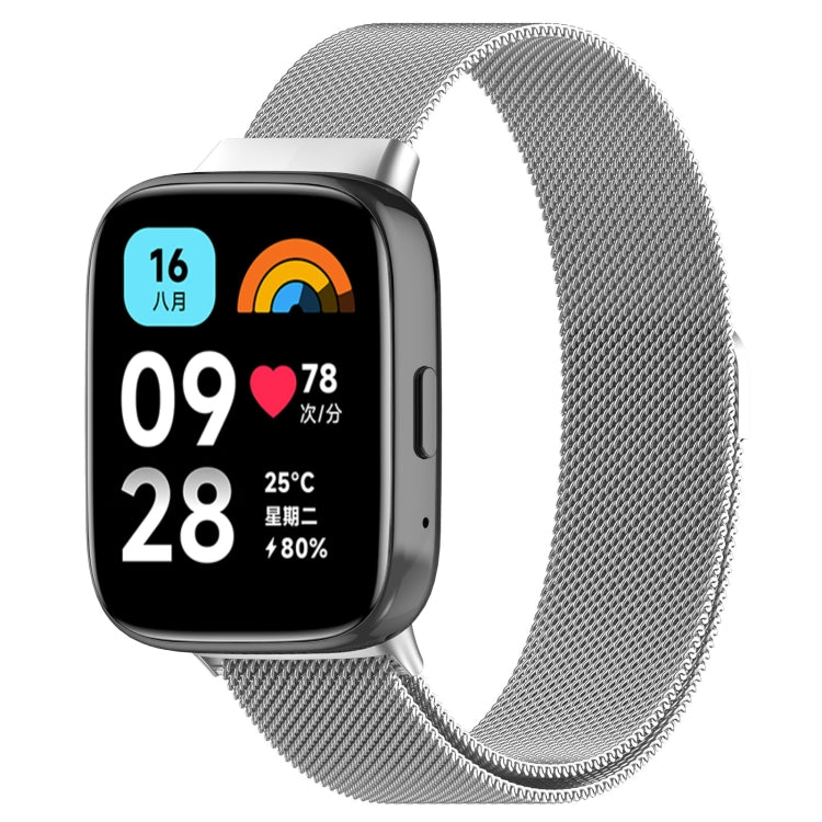 Milan Metal Watch Band, For Redmi Watch 3 Lite / Watch 3 Active