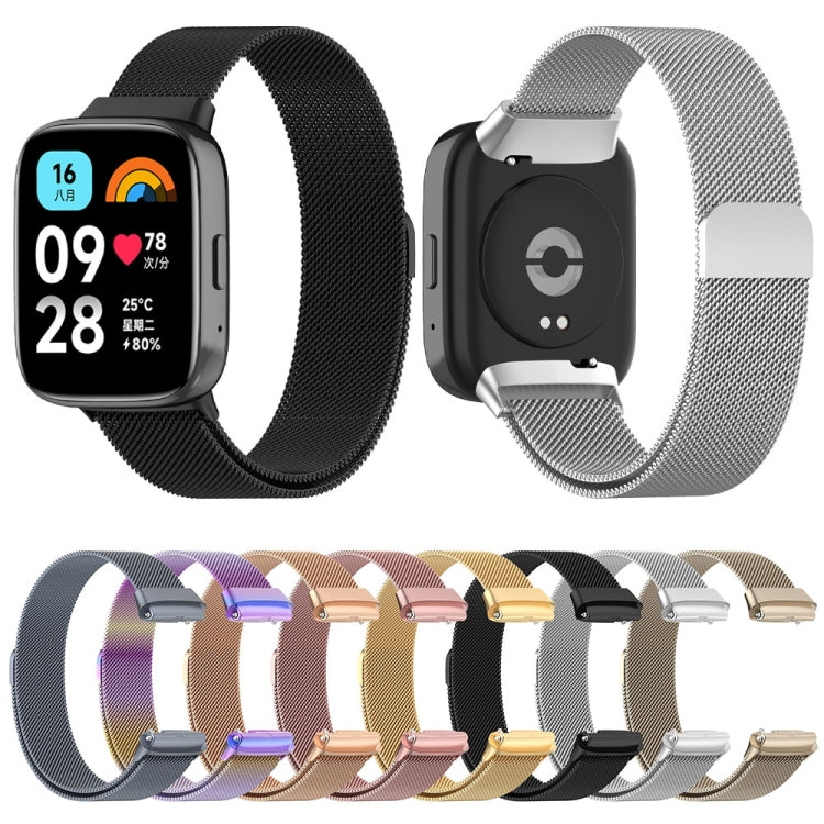 Milan Metal Watch Band, For Redmi Watch 3 Lite / Watch 3 Active