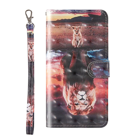 3D Painting Colored Drawing Pattern Horizontal Flip TPU + PU Leather Case with Holder & Card Slots & Wallet & Lanyard, For iPhone 6 / 6s, For iPhone 6 Plus / 6s Plus, For iPhone 7 / 8, For iPhone 7 Plus / 8 Plus, For iPhone 11, For iPhone 11 Pro