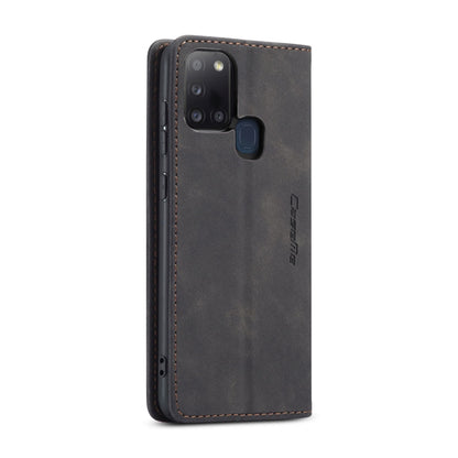 CaseMe-013 Multifunctional Retro Frosted Horizontal Flip Leather Case with Card Slot & Holder & Wallet, For Samsung Galaxy A21S, For Samsung Galaxy A31, For Samsung Galaxy A41