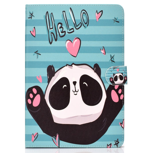 Colored Drawing Pattern Horizontal Flip PU Leather Case with Holder & Card Slot & Sleep / Wake-up Function, For iPad mini1 / 2 / 3 / 4, For iPad Air / iPad Air 2  2016 / iPad Pro9.7 / iPad9.7 / 2017 / 2018