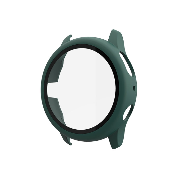 PC Protective Case with Tempered Glass Film, For Samsung Galaxy Watch Active 2 40mm, For Samsung Galaxy Watch Active 2 44mm