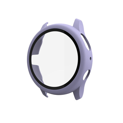 PC Protective Case with Tempered Glass Film, For Samsung Galaxy Watch Active 2 40mm, For Samsung Galaxy Watch Active 2 44mm