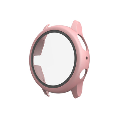 PC Protective Case with Tempered Glass Film, For Samsung Galaxy Watch Active 2 40mm, For Samsung Galaxy Watch Active 2 44mm