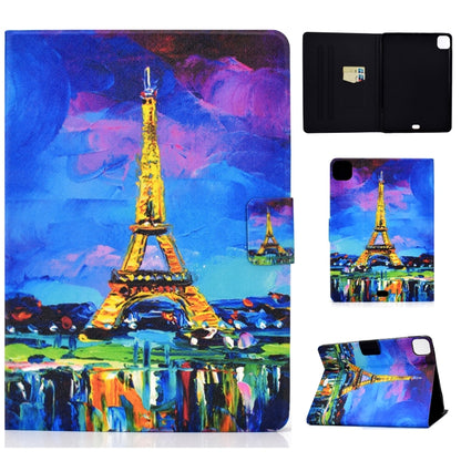 TPU Electric Pressed Horizontal Flip Leather Case with Holder & Card Slot & Sleep / Wake-up Function, For iPad 10.2 / 10.5 / iPad Air 10.5 2019, For iPad Air / Air 2  / iPad 9.7 2017 / 2018, For iPad Pro 11 2020 / 2018                                  ...