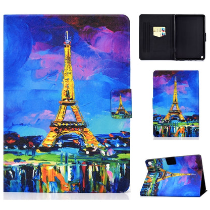 TPU Electric Pressed Horizontal Flip Leather Case with Holder & Card Slot & Sleep / Wake-up Function, For iPad 10.2 / 10.5 / iPad Air 10.5 2019, For iPad Air / Air 2  / iPad 9.7 2017 / 2018, For iPad Pro 11 2020 / 2018                                  ...