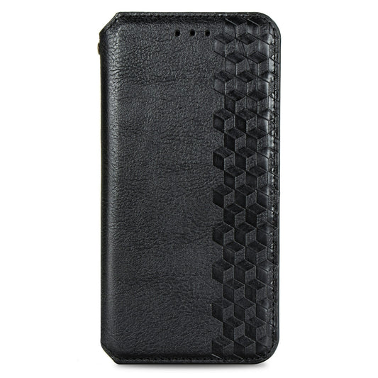 Cubic Grid Pressed Horizontal Flip Magnetic Leather Case with Holder & Card Slots & Wallet, For Samsung Galaxy A20(Japanese Version), For Samsung Galaxy A30(Japanese Version), For Samsung Galaxy A30, For Samsung Galaxy A41                              ...