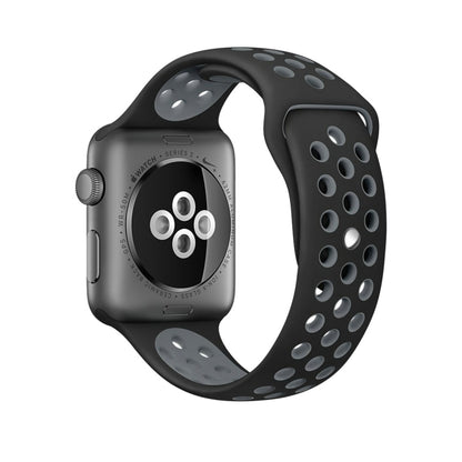 Sport Silicone Watchband Standard Edition, For Apple Watch Series 7 41mm / 6 & SE & 5 & 4 40mm / 3 & 2 & 1 38mm, For Apple Watch Ultra 49mm / Series 8&7 45mm / SE 2&6&SE&5&4 44mm / 3&2&1 42mm