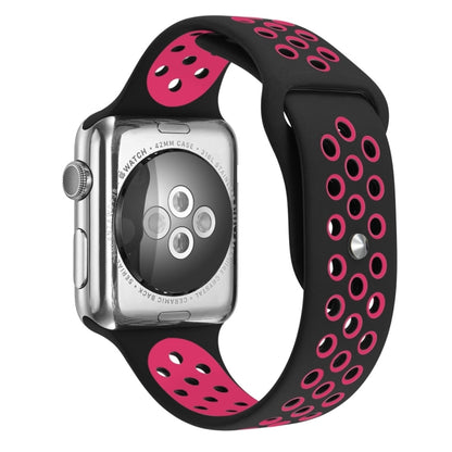 Sport Silicone Watchband Standard Edition, For Apple Watch Series 7 41mm / 6 & SE & 5 & 4 40mm / 3 & 2 & 1 38mm, For Apple Watch Ultra 49mm / Series 8&7 45mm / SE 2&6&SE&5&4 44mm / 3&2&1 42mm