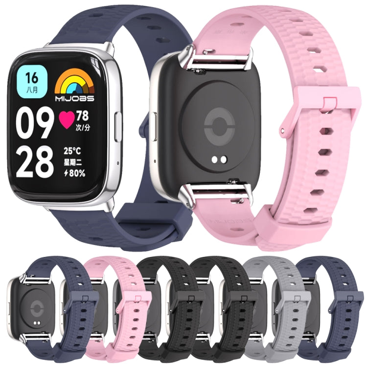 Mijobs Honeycomb Texture TPU Watch Band, For Redmi Watch 3 Lite / Watch 3 Active