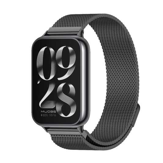 Mijobs Milan Magnetic Stainless Steel Watch Band, For Xiaomi Band 10 Pro / Redmi Watch 6 / 5